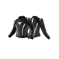 Shima Куртка Кожаная женская Miura 2.0 Black/White в Ярославле