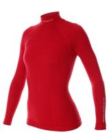 Brubeck Футболка женская дл.рукав Wool Merino 78% Малина в Ярославле