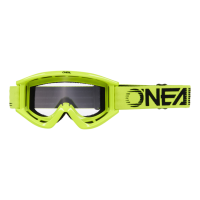 Oneal Маска кроссовая B-Zero V.22 желтая оправа, прозрачная линза в Ярославле