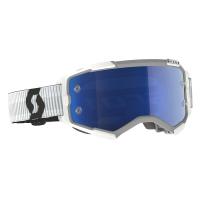 Scott Очки кроссовые Fury white blue chrome works в Ярославле
