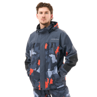 Dragonfly Мембранная куртка Quad 2.0 Man 2025 Grey - Orange Camo в Ярославле