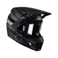 Leatt Мотошлем кроссовый Moto 9.5 Carbon Helmet Kit V26 Black в Ярославле