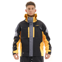 Dragonfly Куртка мембранная Quad Pro Black-yellow в Ярославле