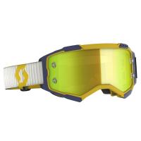 Scott Очки кроссовые Fury yellow/blue yellow chrome works в Ярославле