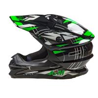 AiM Шлем кроссовый JK803S Green/Black в Ярославле