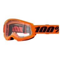 100% Очки Strata 2 V26 Goggle Neon Orange / Clear в Ярославле