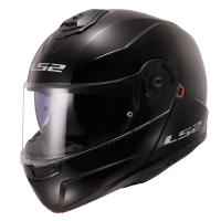 LS2 Мотошлем FF908 Strobe II Solid Gloss Black в Ярославле