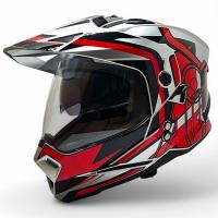 AIM Шлем кросс/эндуро JK802S Red/Grey/Black в Ярославле