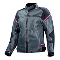 LS2 Мотокуртка женская Riva Lady черно-темно-серо-розовый в Ярославле