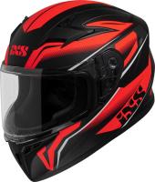 IXS Шлем 136 2.0 Kids Star 2 Черно-красно матовый в Ярославле