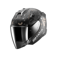 Shark Шлем Skwal I3 Jet Hellcat Mat Black/Chrome/Anthracite в Ярославле