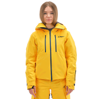 Dragonfly Куртка утепленная Gravity Premium Woman Yellow-Dark Ocean в Ярославле