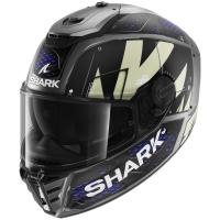Shark Шлем Spartan RS Stingrey Mat Antracite/Antracite/Blue в Ярославле