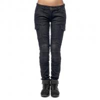 Moteq Женские мотоджинсы Nargiz Women черные в Ярославле