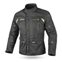 Dimox Мотокуртка текстиль Explorer Mens Touring Black/Yellow в Ярославле