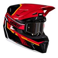 Leatt Шлем кроссовый  7.5 V26 Red + очки Velocity 4.5 в Ярославле