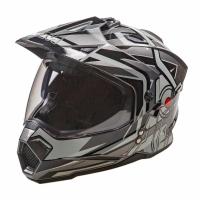 AIM Шлем кросс/эндуро JK802S Black/Grey/White в Ярославле