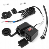 Extreme Style Розетка USB 2 порта на руль, 5 V, 3.1 A MUS04-L в Ярославле
