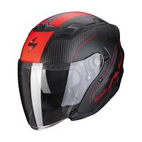 Scorpion Exo Мотошлем Exo-230 Condor Черный Матовый/Красный/Карбон в Ярославле