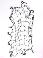 STARKS Сетка багажная NET KVADRO (80/80) Чёрный в Ярославле
