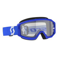 Scott Очки кроссовые Primal clear blue/white clear works в Ярославле
