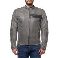 Moteq Куртка кожаная Defender grey в Ярославле