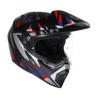 AGV Шлем AX9 E2206 V26 Steppa Carbon/Red/Blue в Ярославле