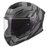 LS2 Мотошлем FF820 Rapid III Xtrem Black Grey в Ярославле