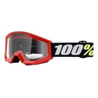 100% Очки детские Strata Mini Goggle Red/Clear Lens 2025 в Ярославле