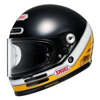 Shoei Мотошлем Glamster 06 Abiding черно-бело-желтый TC-3 в Ярославле