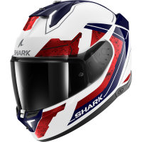 Shark Шлем Skwal i3 Rhad White/Chrome/Red в Ярославле