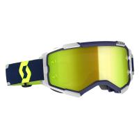 Scott Очки кроссовые Fury blue/grey yellow chrome works в Ярославле