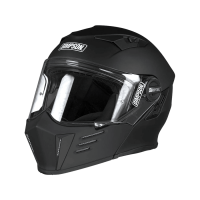 Simpson Шлем модуляр Darksome Matt Black в Ярославле