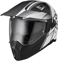 IXS Шлем IXS 208 2.0 Черно-Белый Матовый в Ярославле