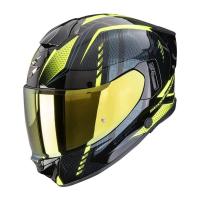 Scorpion Exo Мотошлем Exo-530 Air Theras Черный/Желтый Неон в Ярославле