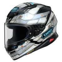 Shoei Мотошлем NXR 2 Fortress серо-черно-голубой в Ярославле