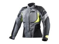 LS2 Мотокуртка женская Phase Lady Jacket серо-чёрно-жёлтый в Ярославле
