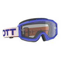 Scott Очки Split OTG white/blue clear works в Ярославле