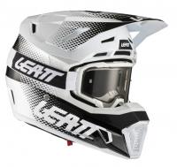 Leatt Шлем кроссовый Kit Moto 7.5 V22 White в Ярославле