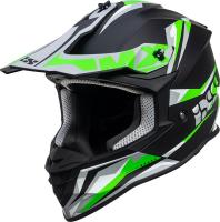 IXS шлем кроссовый 362 2.0 Черно-зеленый-белый в Ярославле