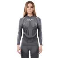 Dragonfly Термофутболка DF 3DThermo Grey с длинным рукавом Woman в Ярославле