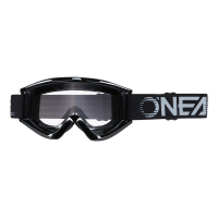 Oneal Маска кроссовая B-Zero V.22, черная оправа, прозрачная линза в Ярославле