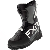 FXR Ботинки снегоходные X-Cross Pro BOA с утеплителем Black/White в Ярославле