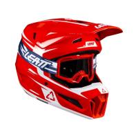 Leatt Шлем кроссовый 3.5 V26 Red + очки Vizion 3.5 в Ярославле