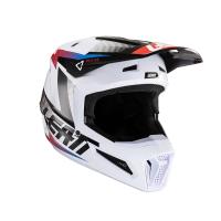 Leatt Шлем кроссовый Moto 2.5 Helmet Black/White 2024 в Ярославле