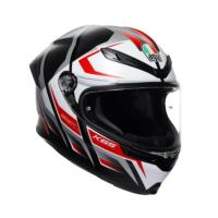 AGV Шлем K6 S 2206 Karve Matt Black/White/Red в Ярославле