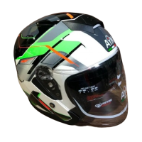 AiM Шлем JK526 Fluo-Green/White/Black в Ярославле