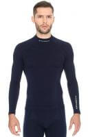 Brubeck Футболка мужская дл.рукав Wool Merino 78% Темно-Синий в Ярославле
