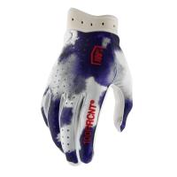 100% Мотоперчатки текстильные ITrack Blue/White 2026 в Ярославле