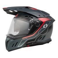 Oneal Шлем кроссовый со стеклом Sierra RS Echo красный/черный в Ярославле